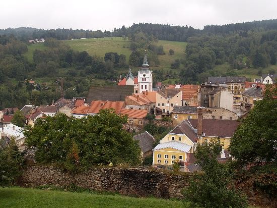 Pohled na Vimperk